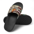 thumbnail image 4 of GZHJMY Stylish Slides for Women Men, Driving Raccoon Funny Soft Flexible Slip-on Sandals Slippers, 4 of 7