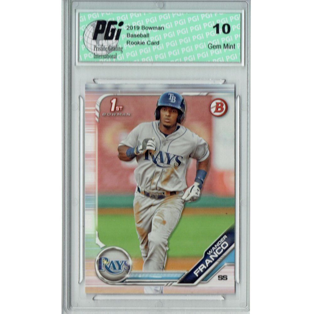 Wander Franco 2019 Bowman BP100 1st Rookie Card PGI 10