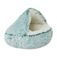 thumbnail image 2 of Tuvgenk Cozy Dog Bed Home Washable Indoor Soft Cat Bed Warm Warming Blue Dog Kennel, 2 of 4