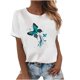 thumbnail image 1 of Blusa holgada de manga corta con cuello redondo y estampado a la moda para mujer Pompotops hfajkhk130262, 1 of 8