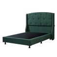 thumbnail image 3 of Base de Cama Dicasa Box Queen Size + Cabecera Zefyr Verde Estilo Imperio, 3 of 8