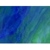 Armstrong Stained Glass Sheet - BLUE/GREEN STREAKY (8" x 12")