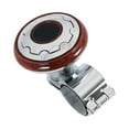 thumbnail image 4 of Volante Knob Parts Coche Vehículo Manija Fácil de instalar Bola de asistencia profesional Potenciador de potencia Lancha rápida color de chapado DYNWAVEMX Volante giratorio, 4 of 7