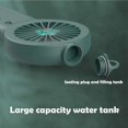 thumbnail image 3 of Nano Mist Fan, Mist Mist Fan, Nano Handheld Mist Fan con 2 botones (verde militar), 3 of 5