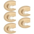 thumbnail image 2 of 5PCS Semicircular Oscillating Saw Cutter Wear  Incisive  Electrophoresis Oscillating Tool Oscillating Multi Tool Quick Release Saw Cutter Oscillating Tool Artisan Tool Accessory, 2 of 8