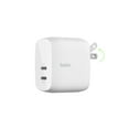 thumbnail image 4 of Chargeur mural double USB-C Belkin BoostCharge™ Pro avec PPS Power Delivery 60 W - Blanc, 4 of 11