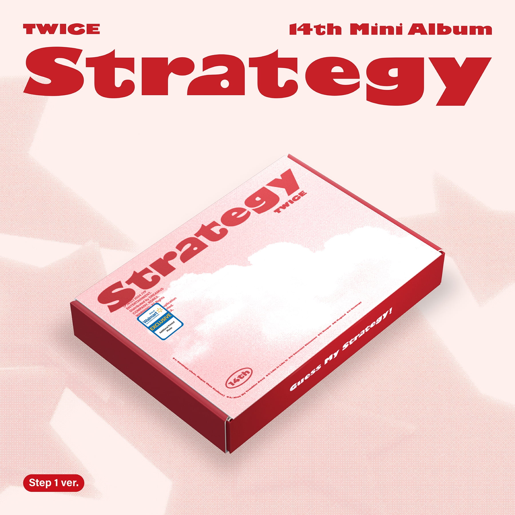 TWICE - STRATEGY (Step 2 ver.) (Walmart Exclusive) - CD - Walmart.com