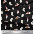 thumbnail image 2 of Soimoi Rayon Fabric Ghost Halloween Decor Fabric Printed Yard 42 Inch Wide, 2 of 3