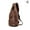 Brown, variant on Misterolina Leather Sling Bag For Women Mens Adults Crossbody Chest Backpac Sling Bag