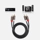 thumbnail image 5 of Cable de audio NikouMX carcasa de aleación de aluminio dorado conexión de audio, 5 of 8