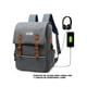 thumbnail image 3 of Mochila Con Diseño Retro VIMI Para Laptop O Multiusos Escolares Gris, 3 of 9