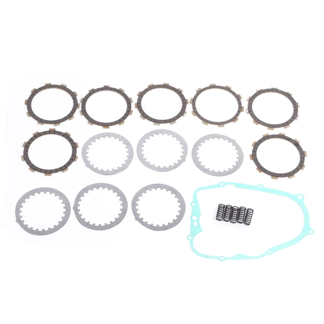 Kit de embrague Discos de fricción Discos Resortes Junta 3XP-16321-00-00 Compatible con Yamaha Blaster 200 YFS200