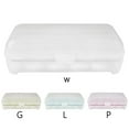 thumbnail image 2 of Pack Covered Holders For Refrigerator,Clear Deviled Tray Storage Box Dispenser Stackable Plastic Containers(15 Eggs)., 2 of 3