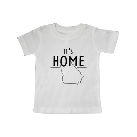

Inktastic Its Home- State of Georgia Outline Gift Baby Boy or Baby Girl T-Shirt