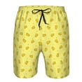 thumbnail image 3 of Fotbe Cheese 1 Trajes de Baño Estampados para Hombre, Shorts de Verano de Secado Rápido, Ropa de Playa, Bañadores-XX-Large, 3 of 6