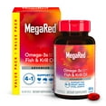 thumbnail image 1 of Suplemento de aceite de pescado MegaRed Omega 3 y aceite de krill antártico, 80 unidades, 1 of 7