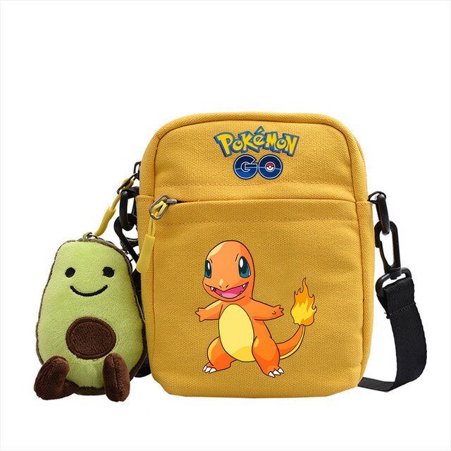 Mochila cuadrada Pokémon Pikachu para niños, regalo de Navidadzhangyuxiang