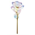 thumbnail image 4 of Rosa Galáctica Chapada En Oro De 24 Quilates, Colorida Rosa Eterna De San Valentín, Regalo De San Valentín Para Novias, Damas Vogacara HA026173-01, 4 of 5