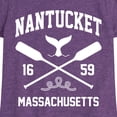 thumbnail image 3 of Instant Message - Nantucket - Toddler & Youth Girls Short Sleeve Graphic T-Shirt, 3 of 6