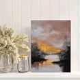 thumbnail image 2 of Qisvanset Abstract Landscape Canvas Wall Art Print 15.75x11.81 Inches, 2 of 8
