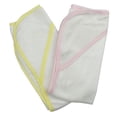 thumbnail image 1 of 021B-Pink-021B-Yellow Serviette de Bain à Capuche pour Bébé , Rose & Rouge - Lot de 2, 1 of 1