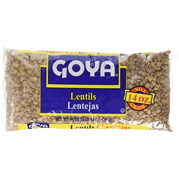 Goya Bag Lentils Lentejas 14 Oz