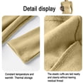 thumbnail image 3 of Camisas de manga larga con cuello alto para mujer, moda de otoño, capas básicas, ropa interior delgada, 3 of 6