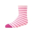 thumbnail image 5 of MeMoi Hearts 2-Pair Fuzzy Socks | Knee Highs By MeMoi One Size / Carmine Rose, 5 of 6