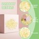 thumbnail image 3 of Uxcell Lazos Rizados de Grosgrain de 4 Pulgadas para Envolver Regalos, Cinta Autoadhesiva, Lazos de Torcido Amarillo/Blanco, 6 Piezas, 3 of 7