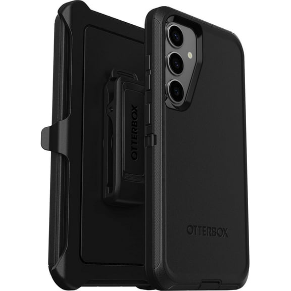 Restored OtterBox DEFENDER SERIES Case for Samsung Galaxy S24+ - Black (Refurbished)