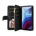 thumbnail image 4 of Compatible with Motorola Moto G Power 2021 Wallet Case with Card Slots PU Leather Zipper Flip Folio Cover, 4 of 5