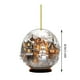 thumbnail image 3 of Adorno de muñeco de nieve | Colgante de bola de cristal acrílico con diseño de copo de nieve para decoración de árbol de Navidad, decoración colgante para el hogar, la oficina o el coche, 3 of 6