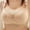 Beige, variant on Tnhcen Womens Bras Woman Ladies Bra without Steel Rings Vest Large Size Lingerie Underwire Bras Shapewear Underwear Christmas Gifts Lingerie