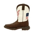 thumbnail image 3 of Lil' Durango Big Kids Distressed Flag Western Boot, 3 of 7