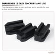 thumbnail image 3 of TEHAUX White Eyebrow Pencil Sharpener for Home Use Made of Plastic Small Lightweight Easy to Carry 2Pcs, 3 of 8