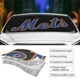 New_York_Mets Car Front Windshield Glass Insulated Sun Visor Fashion