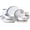 White-18 Pieces, variant on 18-Piece Multicolor Ceramic Dinnerware Sets Service for 6, Christmas & Valentine's Day Plates and Bowls Set, Chip & Scratch Resistant Tableware Dishes, Microwave & Dishwasher Safe