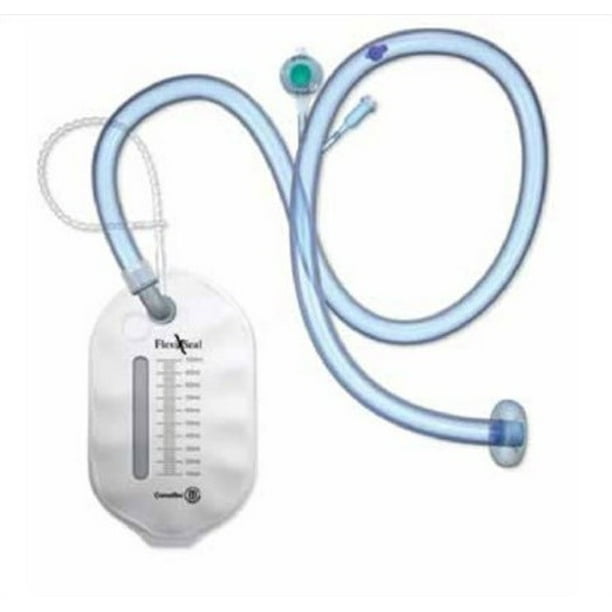 Convatec FlexiSeal Fecal Collector With Tail Clips Box of 10 Model