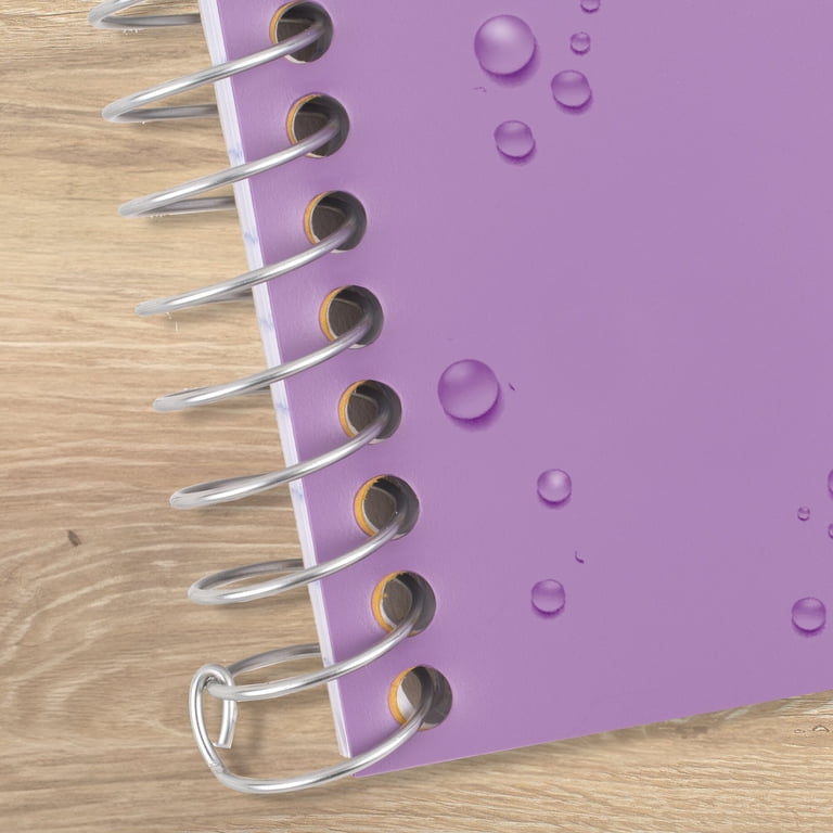 筆記具 SPIRAL ARTS & Co. Estrella (Violet Moon) Five Star Spiral Notebook, 2 Subject, College Ruled, 6