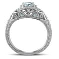 thumbnail image 3 of Pompeii Emery 5/8Ct Vintage Diamond Antique Engagement 14K White Gold (H/I,I1), 3 of 3