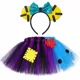 thumbnail image 4 of Falda tutú Sally para niñas, disfraz de Pesadilla antes de Navidad, falda tutú para bebés y niñas pequeñas, faldas de tul mullidas para niñas, 4 of 5