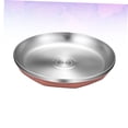 thumbnail image 4 of UPGRATOR Lot de 1 Assiette Alimentaire en Acier Inoxydable Multifonctionnelle Résistante à la Chaleur pour Usage en Cuisine, 4 of 5