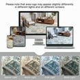 thumbnail image 6 of KUETH 2X5 Area Rugs for Living Room, Non Slip Machine Washable Retro Rugs, Ultra-thin Print Rug for Bedroom, Dining Room, Home Office., 6 of 8