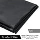 thumbnail image 2 of Tela de cuero sintético de 55x39 pulgadas, suave, para tapicería, manualidades, sofás, bolsos y proyectos de costura DIY. Color negro., 2 of 9