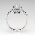 thumbnail image 3 of Charm 925 Silver,Gold Plated Ring Cubic Zircon Anniversary Gifts Sz 6-10, 3 of 6