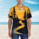 thumbnail image 2 of Balery Sunset River Pine Trees Camisas hawaianas de manga corta para hombre, camisas playeras de corte holgado, camisas de vacaciones con botones,XX-Large, 2 of 7
