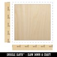 thumbnail image 2 of Square Solid Wood Shape Unfinished Piece Cutout Craft DIY Projects - 4.70 Inch Size - 1/4 Inch Thick, 2 of 7
