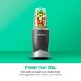 thumbnail image 3 of Licuadora Personal NutriBullet NBR-0601WM 600W 710ml Gris, 3 of 9