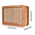 thumbnail image 3 of YoGold Cash Vault Wooden Savings Box, New Cash Saver Money Box, Cash Vault Box with Counter, Wooden Money Saving Challenge Box with Money Target and Numbers B, 3 of 7