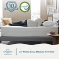 thumbnail image 5 of Lucid Refresh 14" Gel Memory Foam Mattress, Firm, California King, 5 of 15